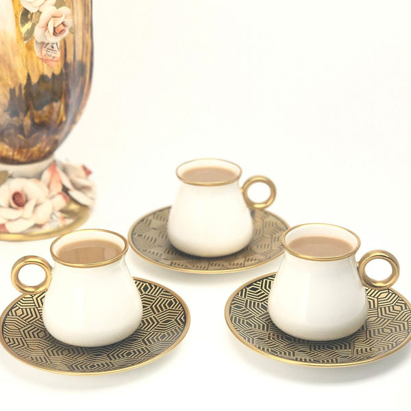 Milk & Tea Cups - Premium Coffee & Tea Cups from Alam Al Awane - Just AED85! Shop now at alamalawane