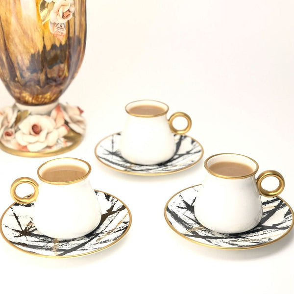 Milk & Tea Cups - Premium Coffee & Tea Cups from Alam Al Awane - Just AED85! Shop now at alamalawane