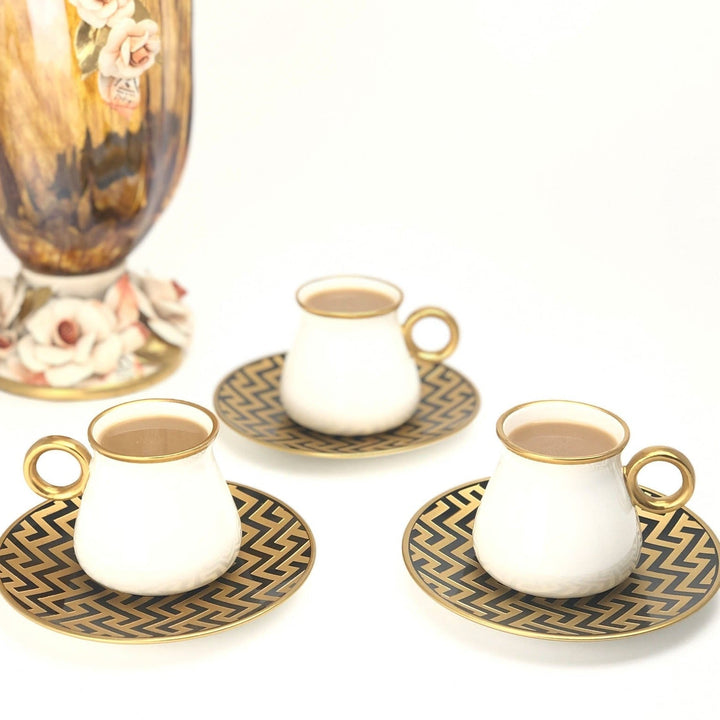 Milk & Tea Cups - Premium Coffee & Tea Cups from Alam Al Awane - Just AED85! Shop now at alamalawane