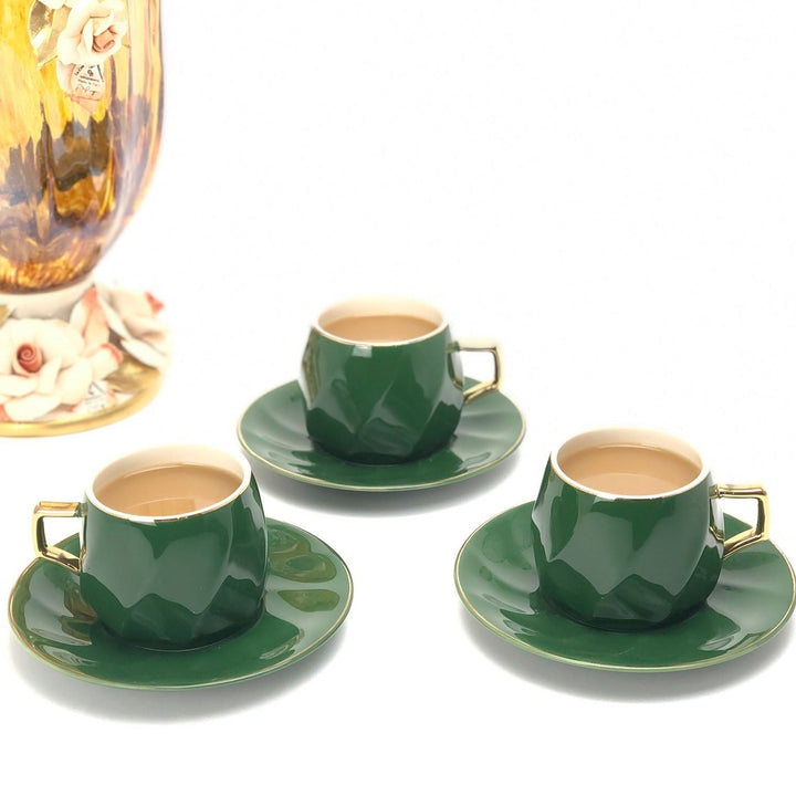 Milk & Tea Cups - Premium Coffee & Tea Cups from Alam Al Awane - Just AED95! Shop now at alamalawane