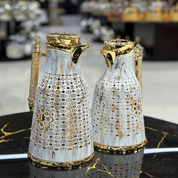 2 Pieces Thermos Flask RATAN - Premium Flasks from Alam Al Awane - Just AED250.00! Shop now at alamalawane